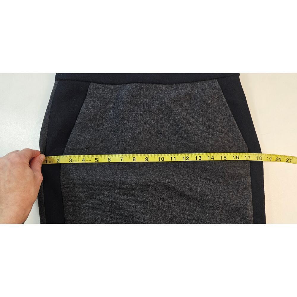 NWT J.crew 2 100% wool navy lined pocket pencil skirt midi business proffesional - Picture 9 of 9